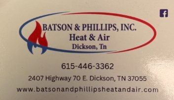 Batson & Phillips business card